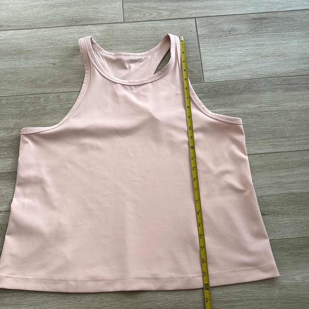 Lululemon Pink Align Waist Length Racer Back Tank Top - Picture 8 of 8
